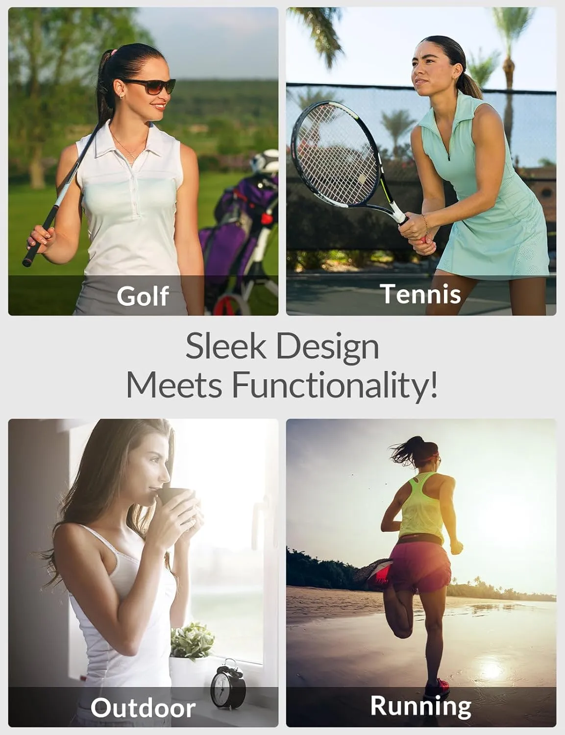 baleaf Women's Golf Shirts Tank Tops Sleeveless Tennis Polo Racerback with Collar Athletic Tanks Quick Dry