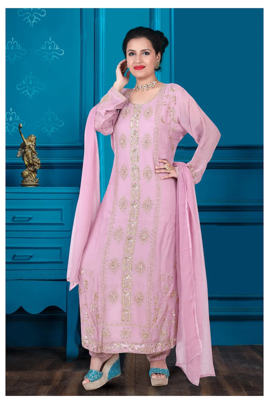 Light Pink Suit