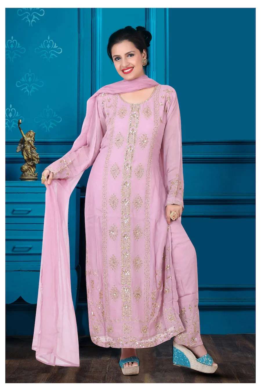 Light Pink Suit
