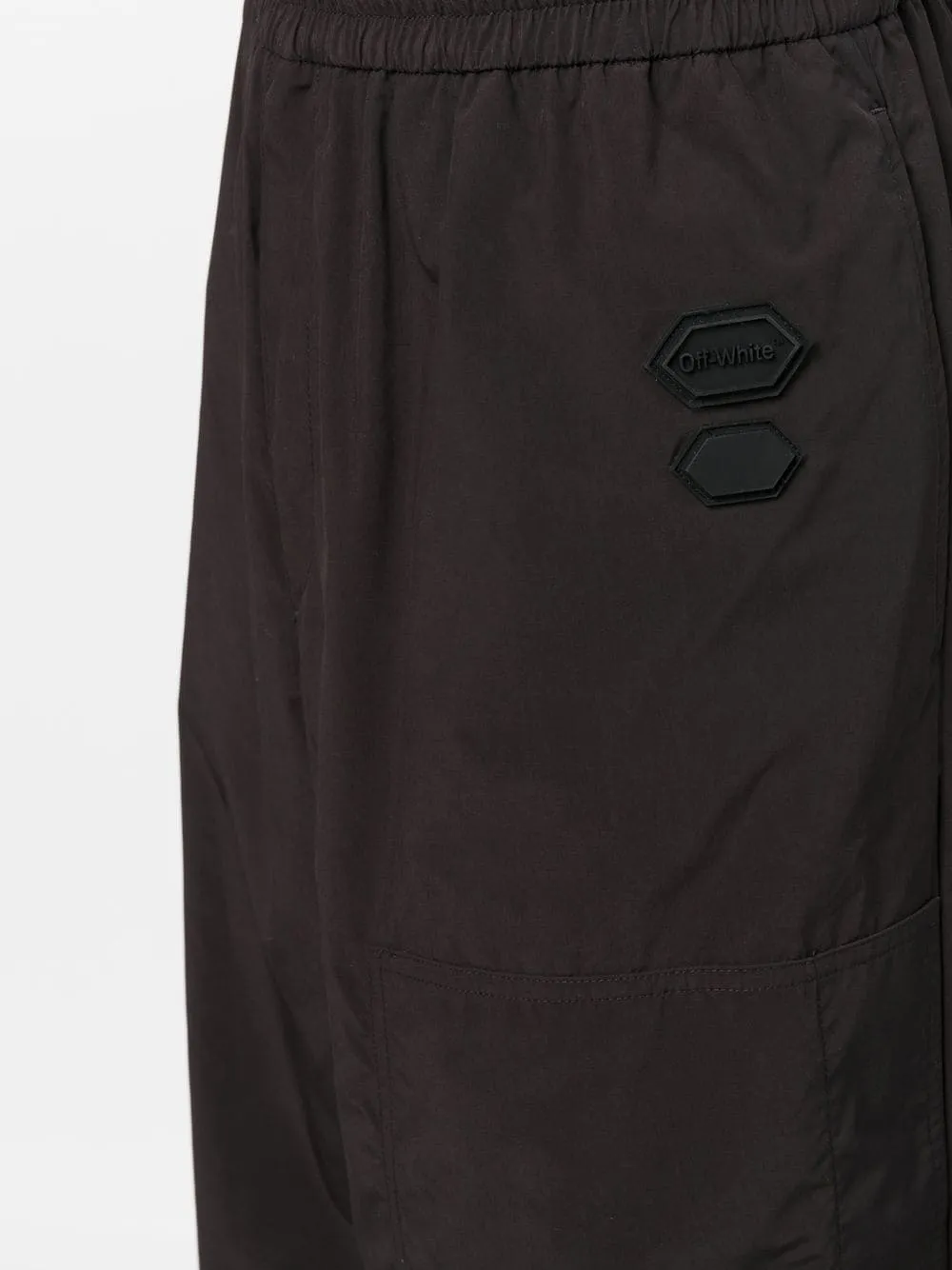 Logo Patch Wide-Leg Trousers