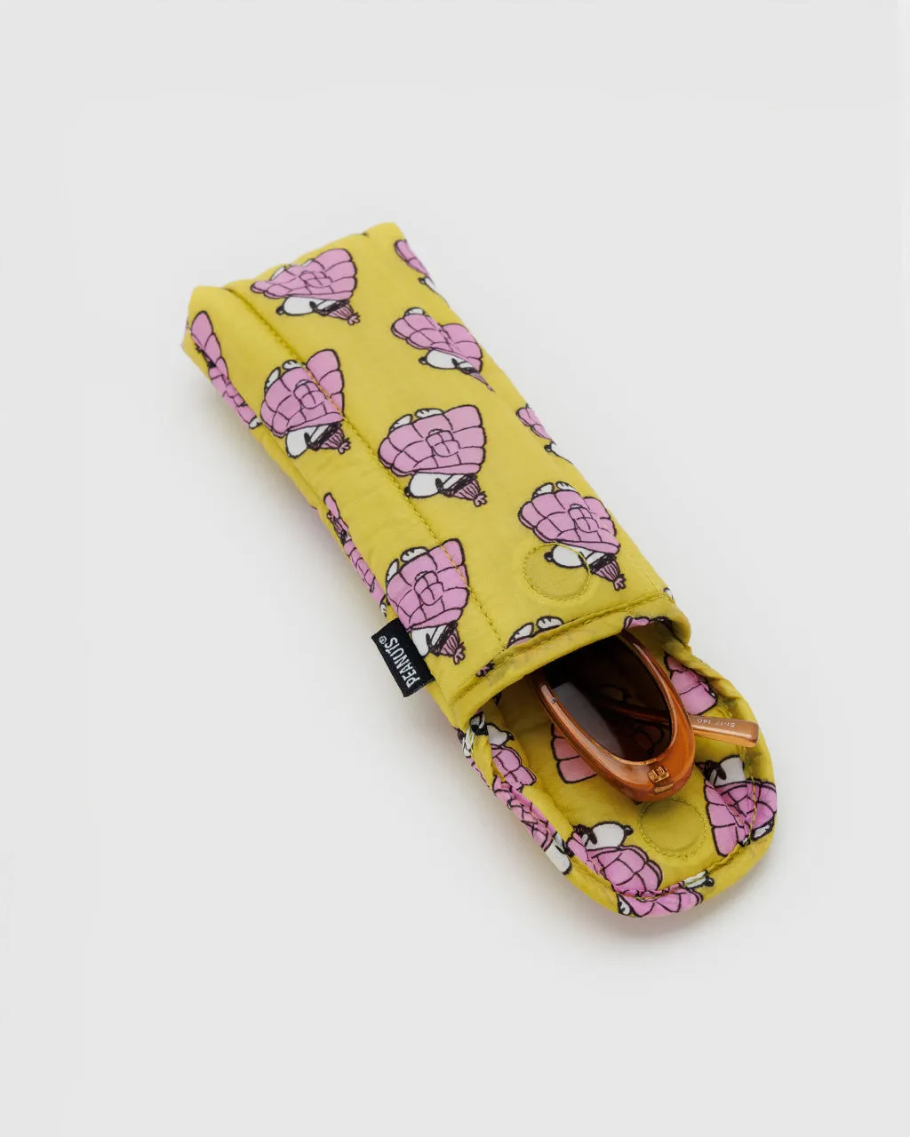 Puffy Glasses Sleeve - Mini Puffer Snoopy