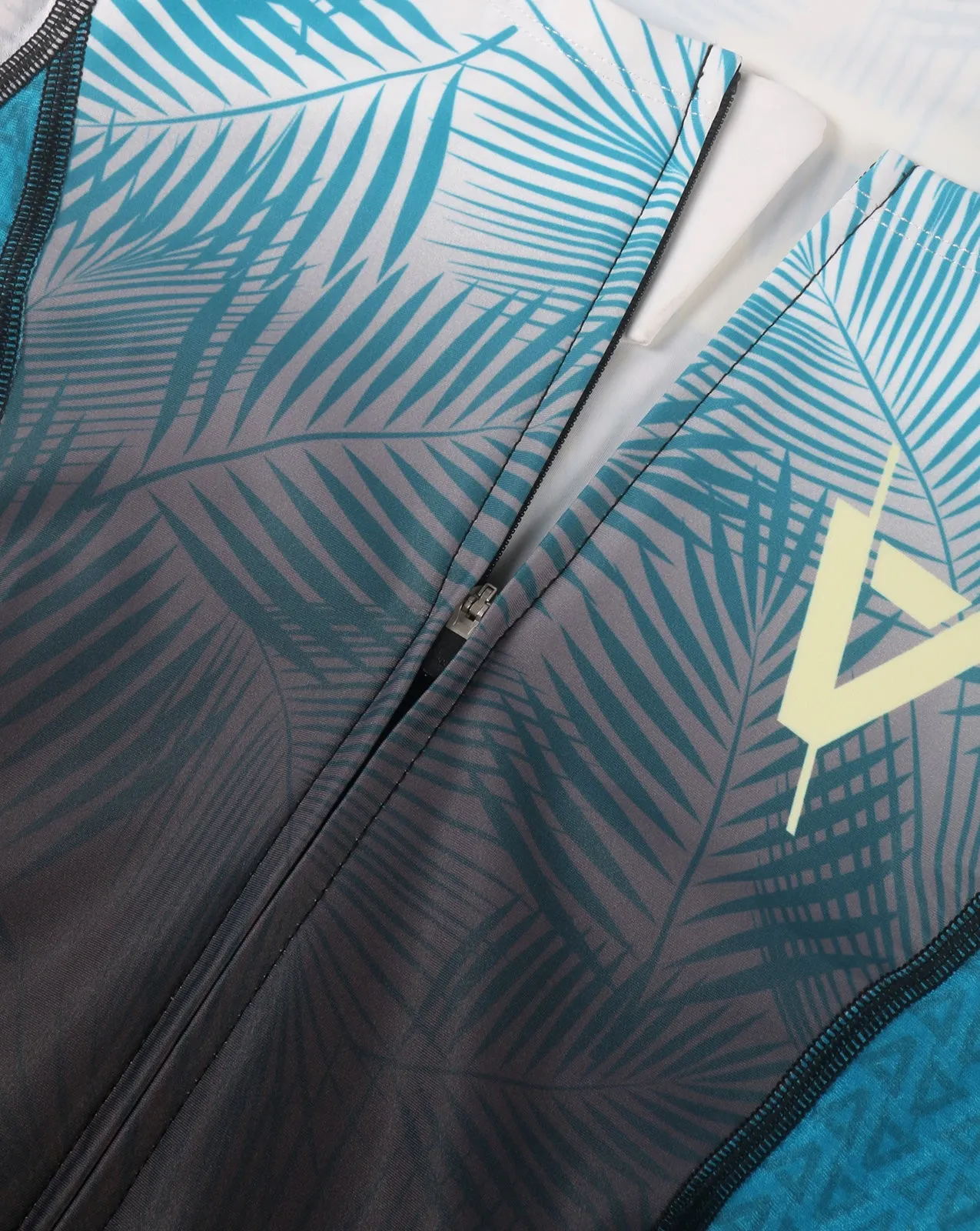 Volare Womens Palms Sleeved Tri Suit