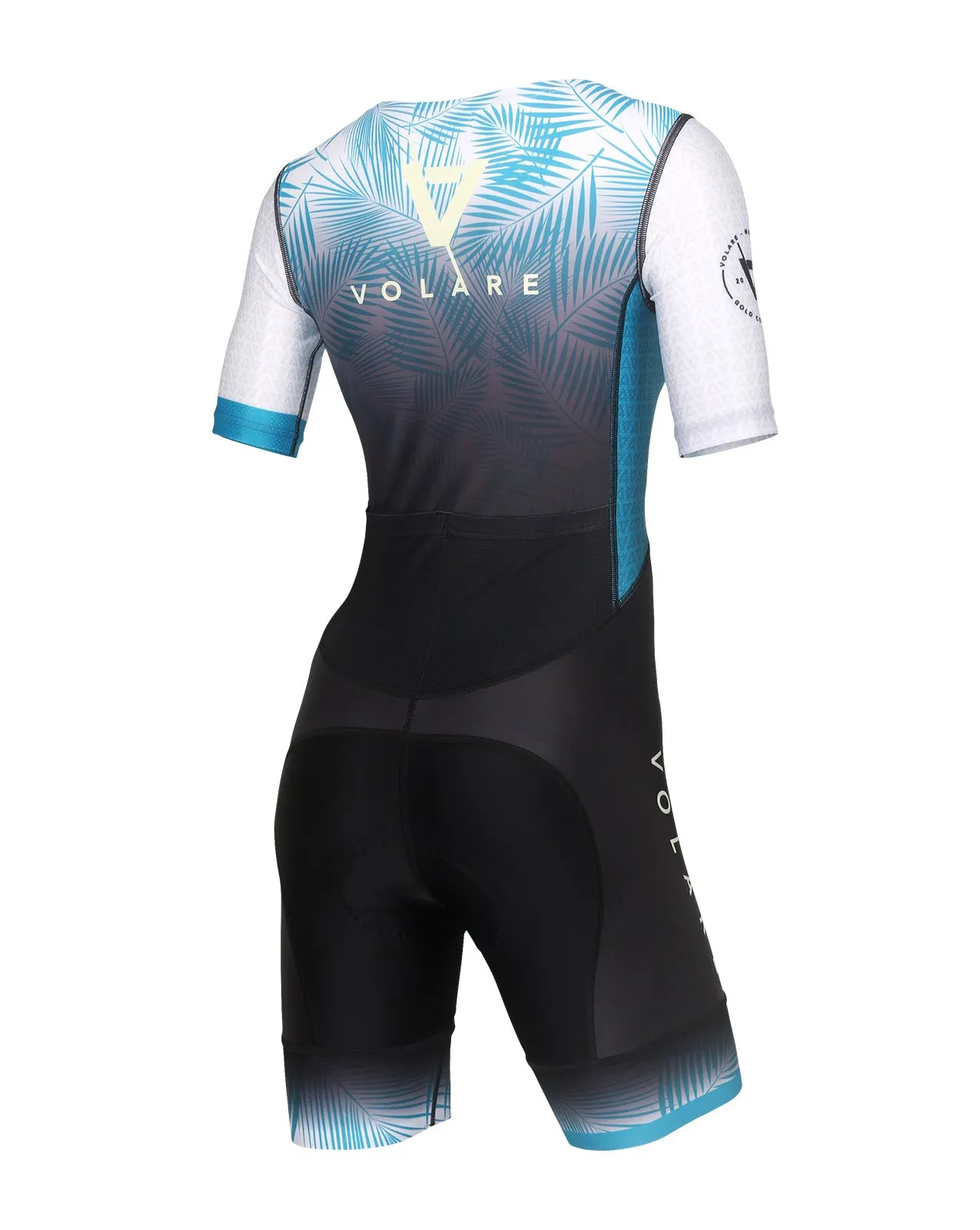 Volare Womens Palms Sleeved Tri Suit